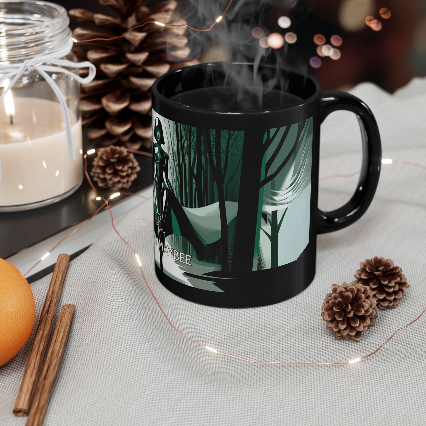 Run: Elegance Meets Power Limited Edition Design Coffee Mug