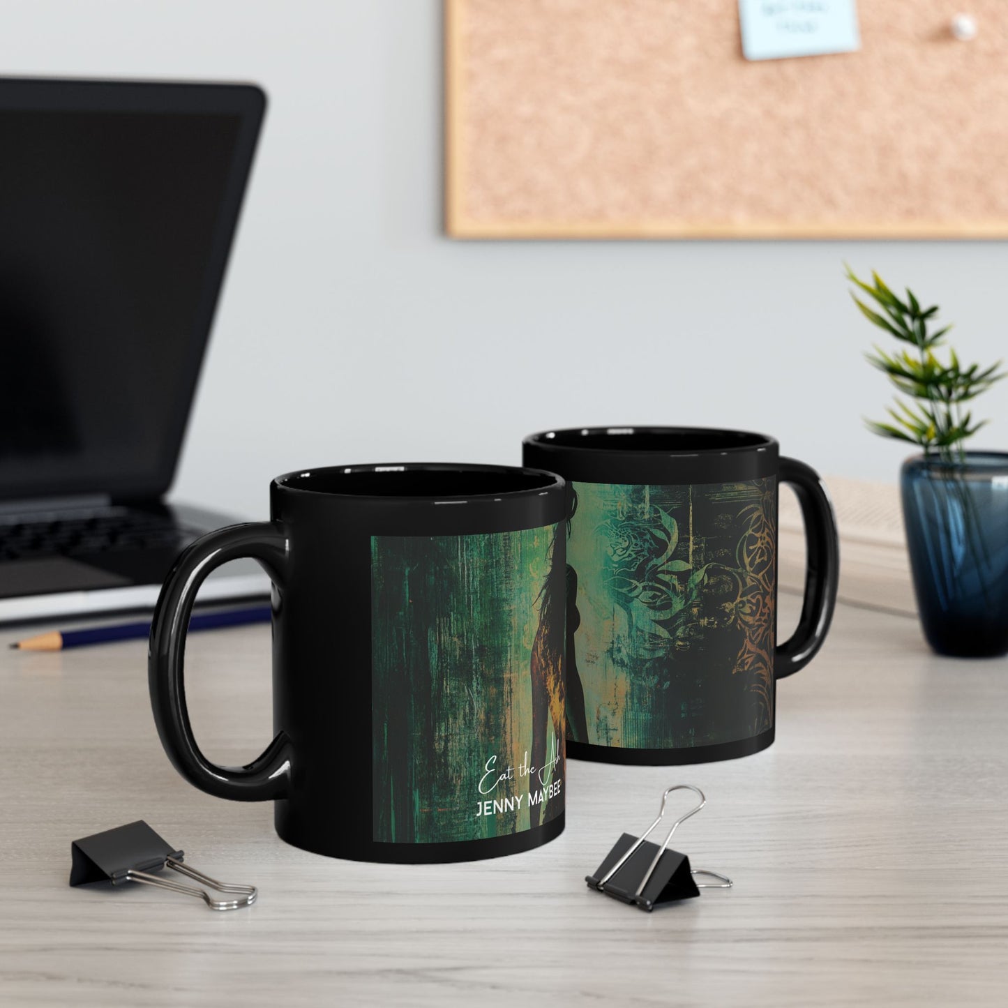 Eat the Ash: Fiery Bloom Limited Edition Design Coffee Mug