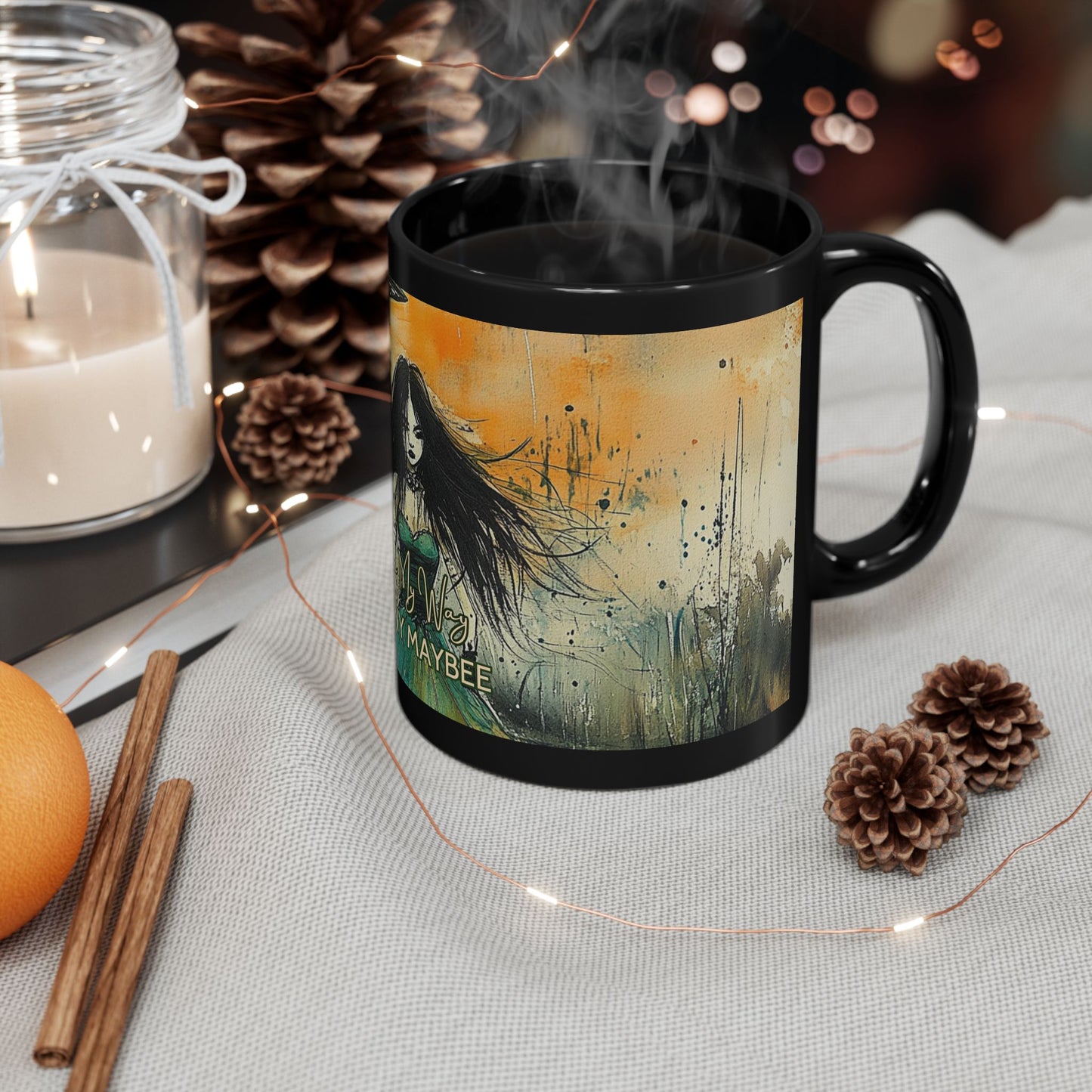 ON MY WAY: Fearless Warrior Limited Edition Design Coffee Mug