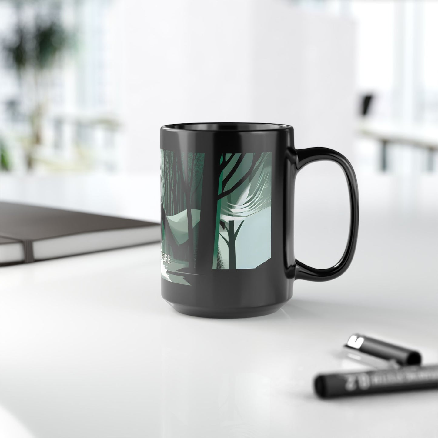 Run: Elegance Meets Power Limited Edition Design Coffee Mug