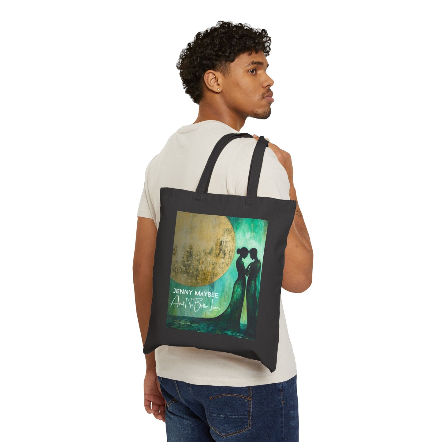 Ain't No Better Lover: Moonlit Lovers Cotton Tote (Multiple Colors)
