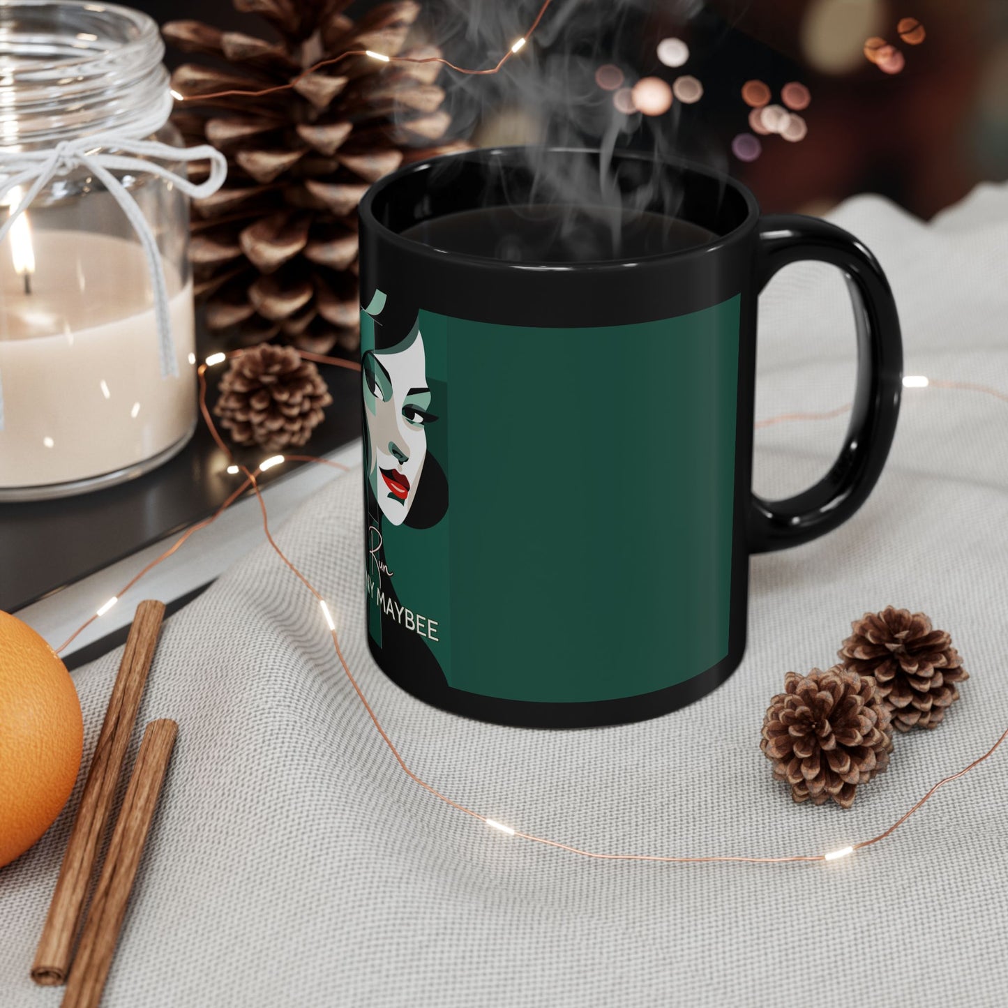 Run: Mystique in Motion Limited Edition Design Coffee Mug