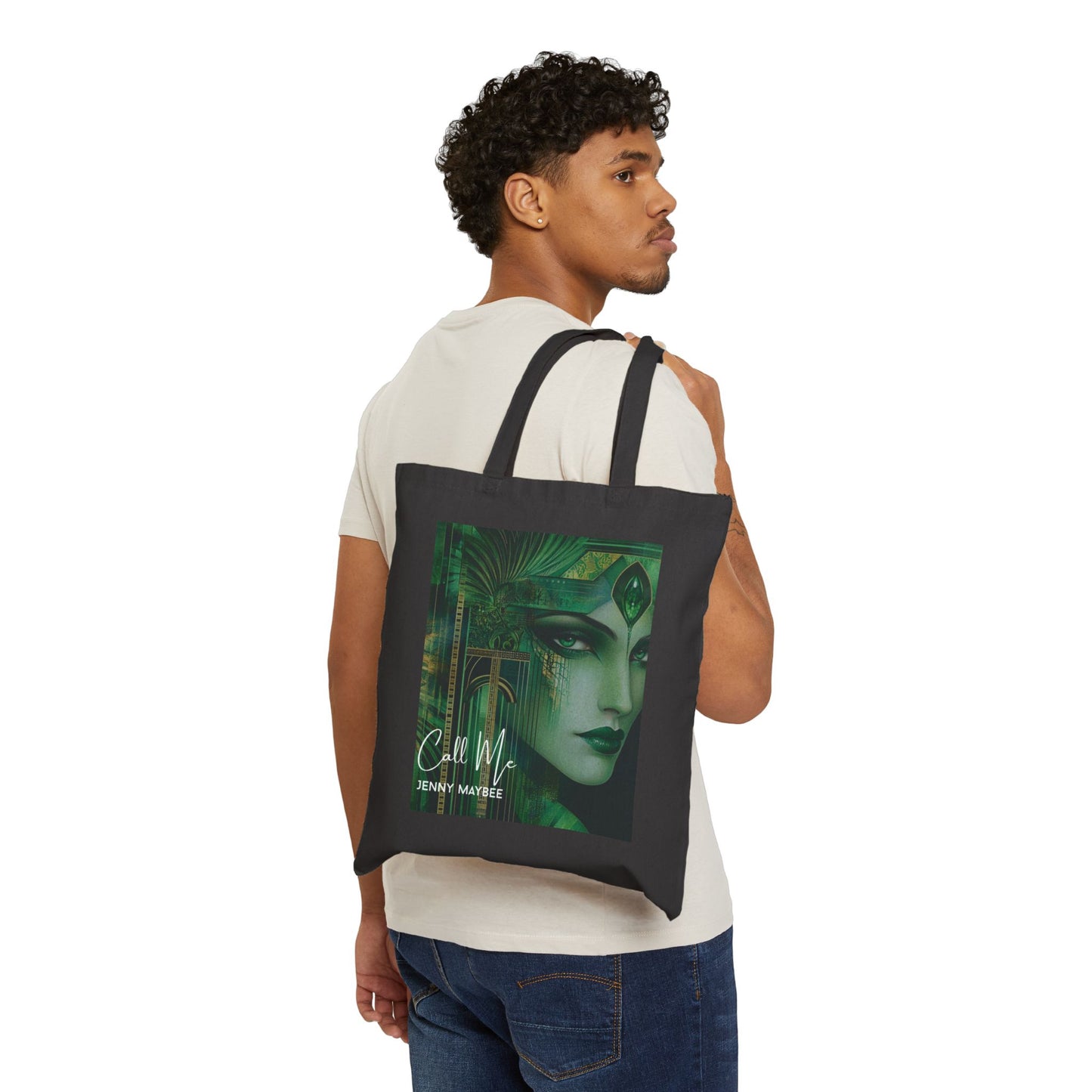 Call Me : Emerald Queen Cotton Tote (Multiple Colors)