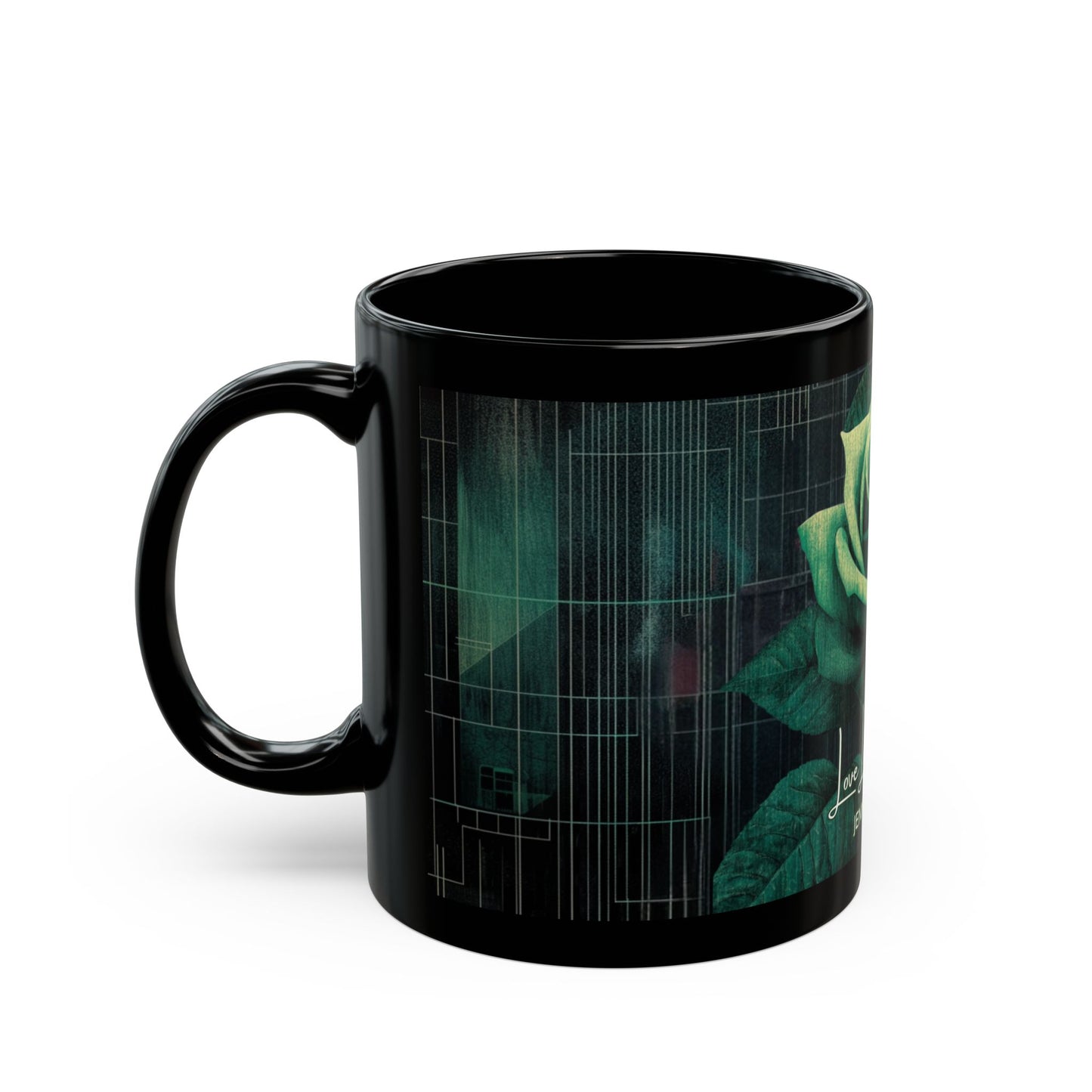 Love Me Let Me In: Rose Limited Edition Design Coffee Mug