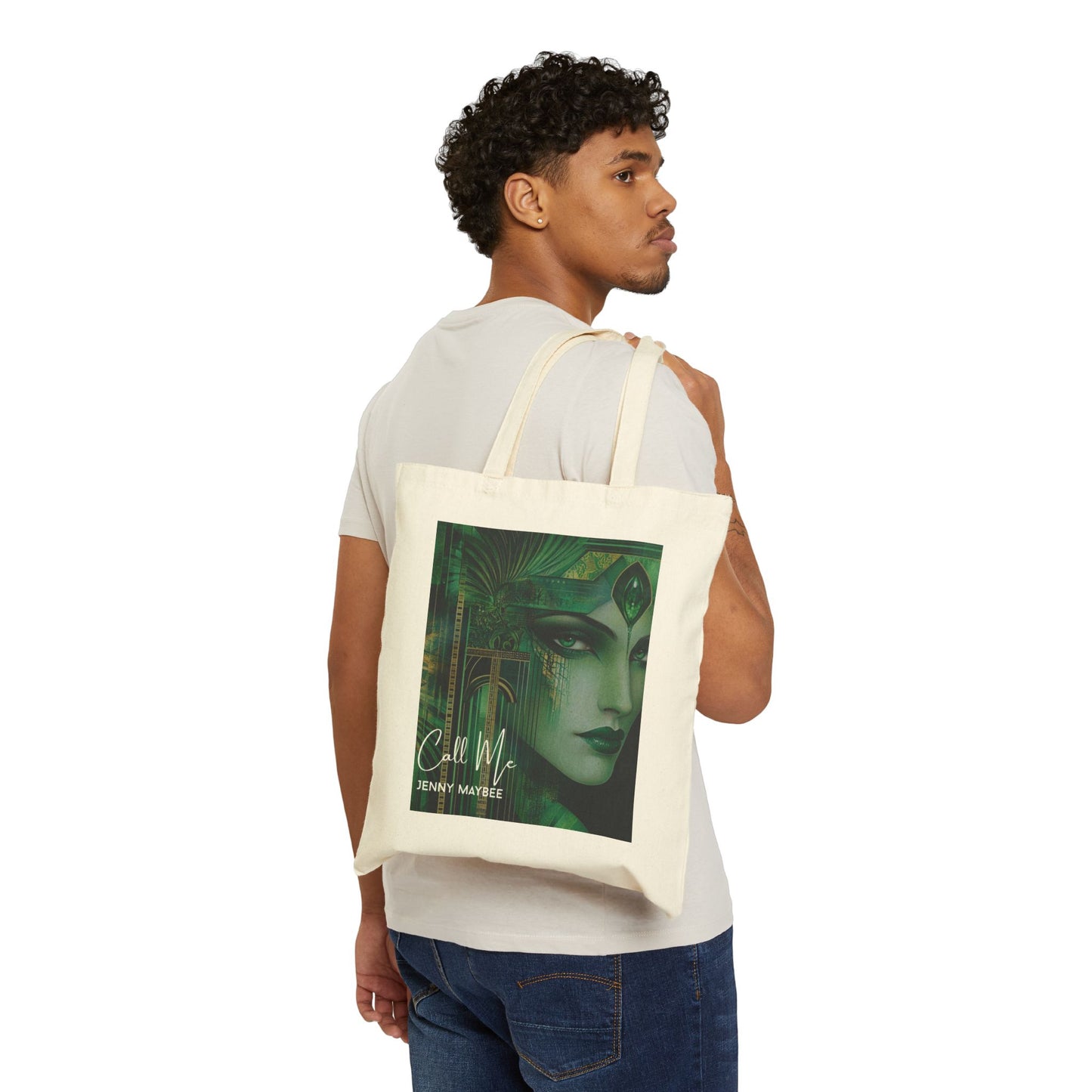 Call Me : Emerald Queen Cotton Tote (Multiple Colors)