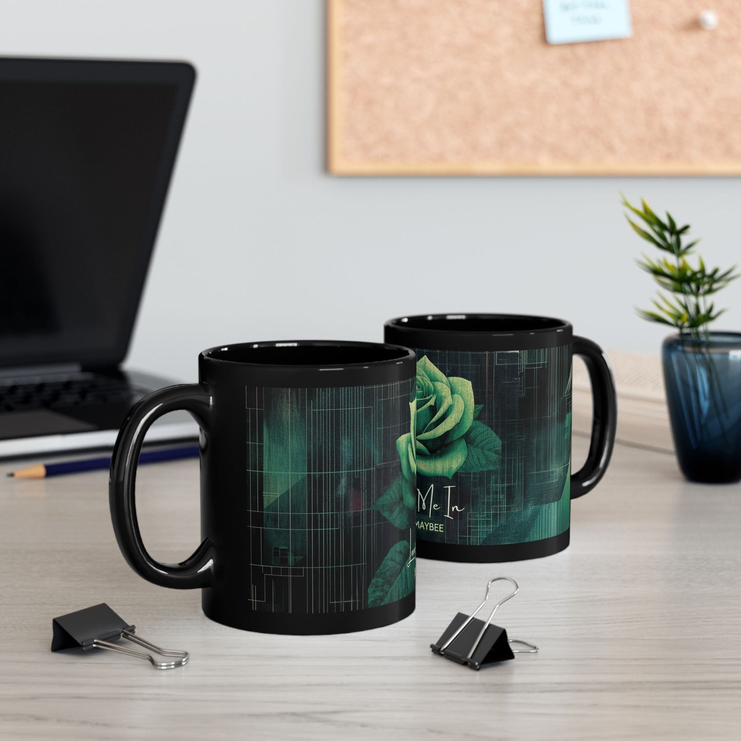Love Me Let Me In: Rose Limited Edition Design Coffee Mug