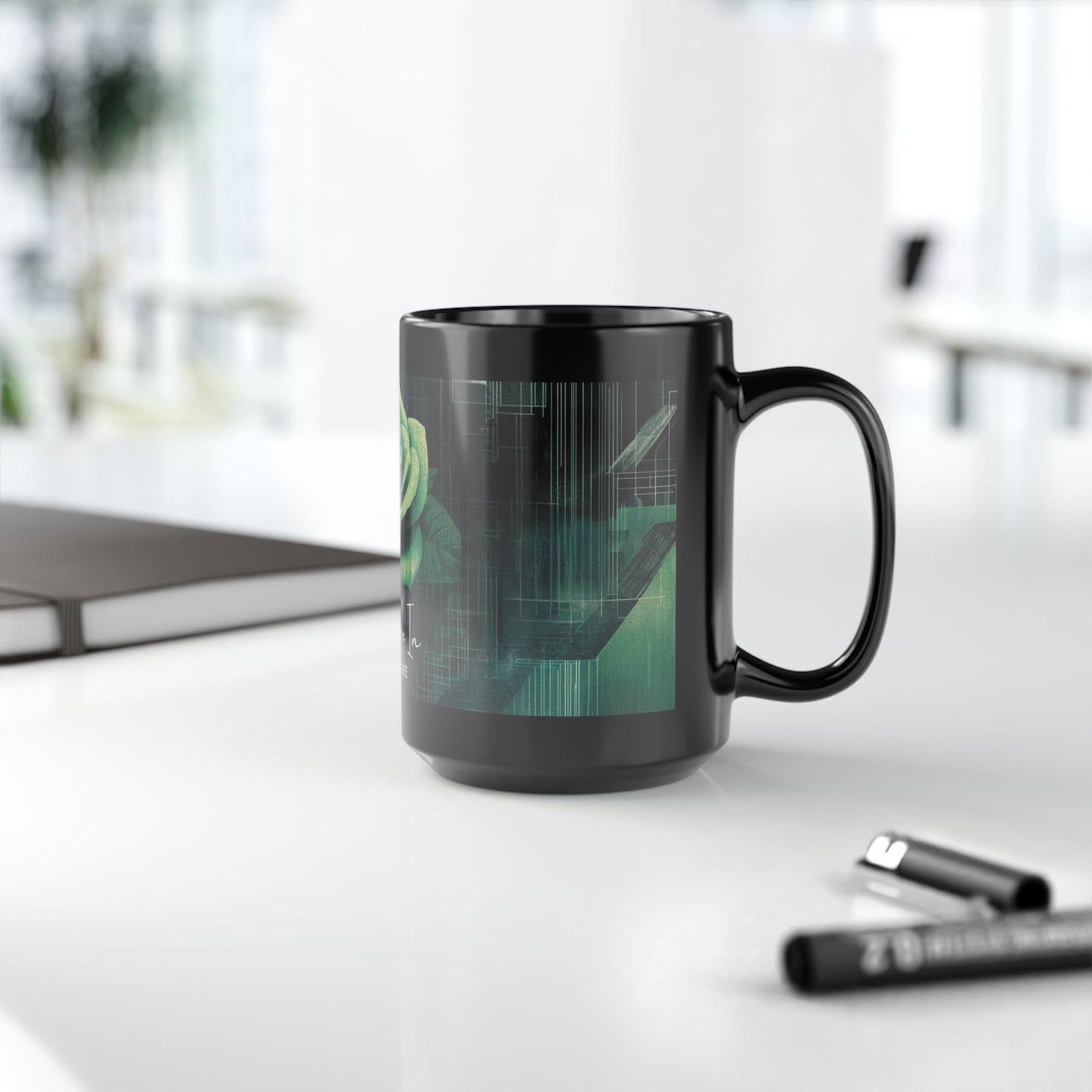 Love Me Let Me In: Rose Limited Edition Design Coffee Mug
