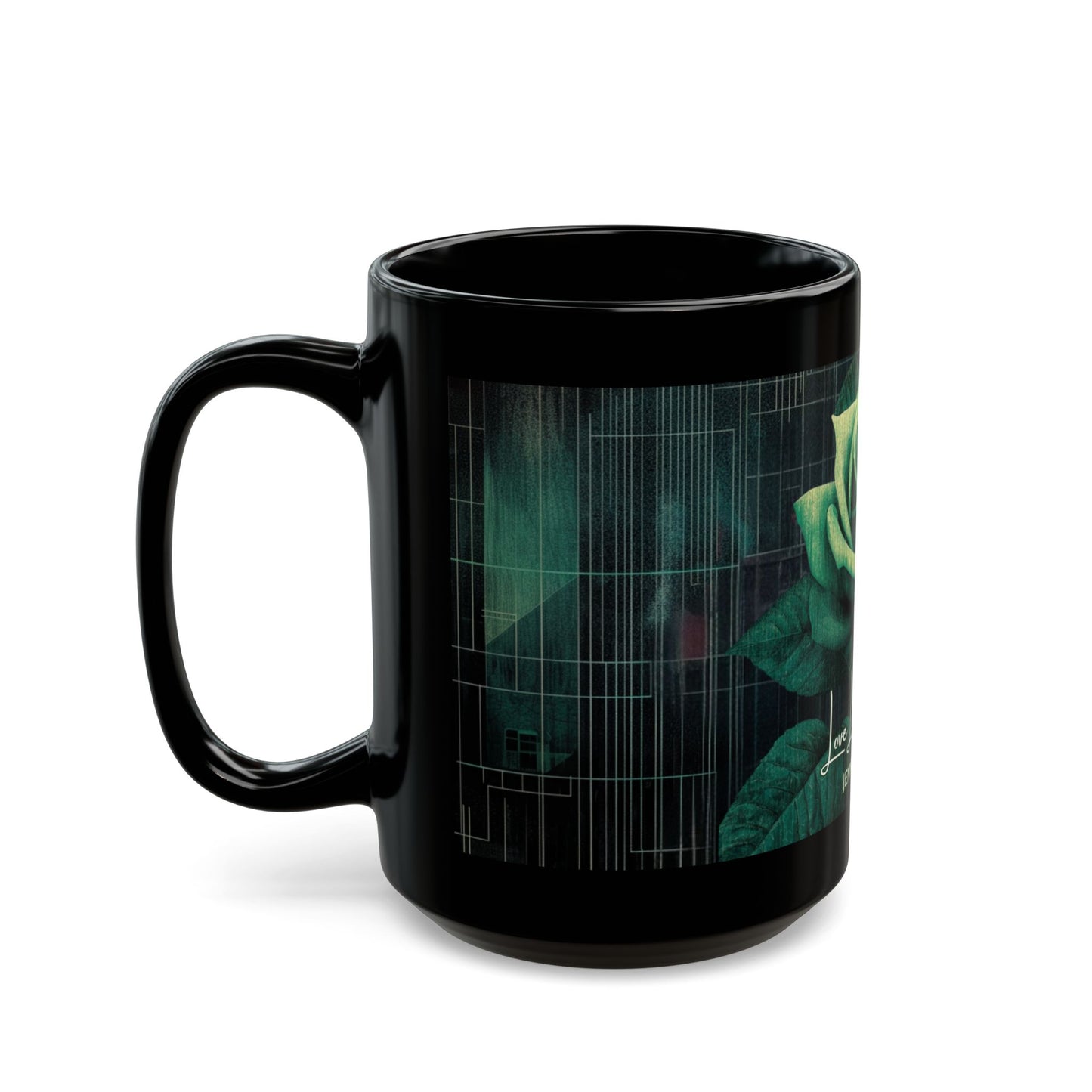 Love Me Let Me In: Rose Limited Edition Design Coffee Mug
