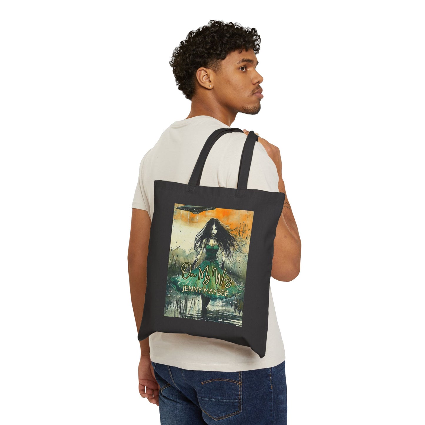 On My Way: Fearless Warrior Cotton Tote (Multiple Colors)