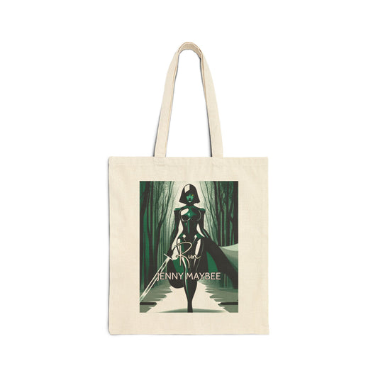 RUN: Elegance Meets Power Cotton Tote (Multiple Colors)