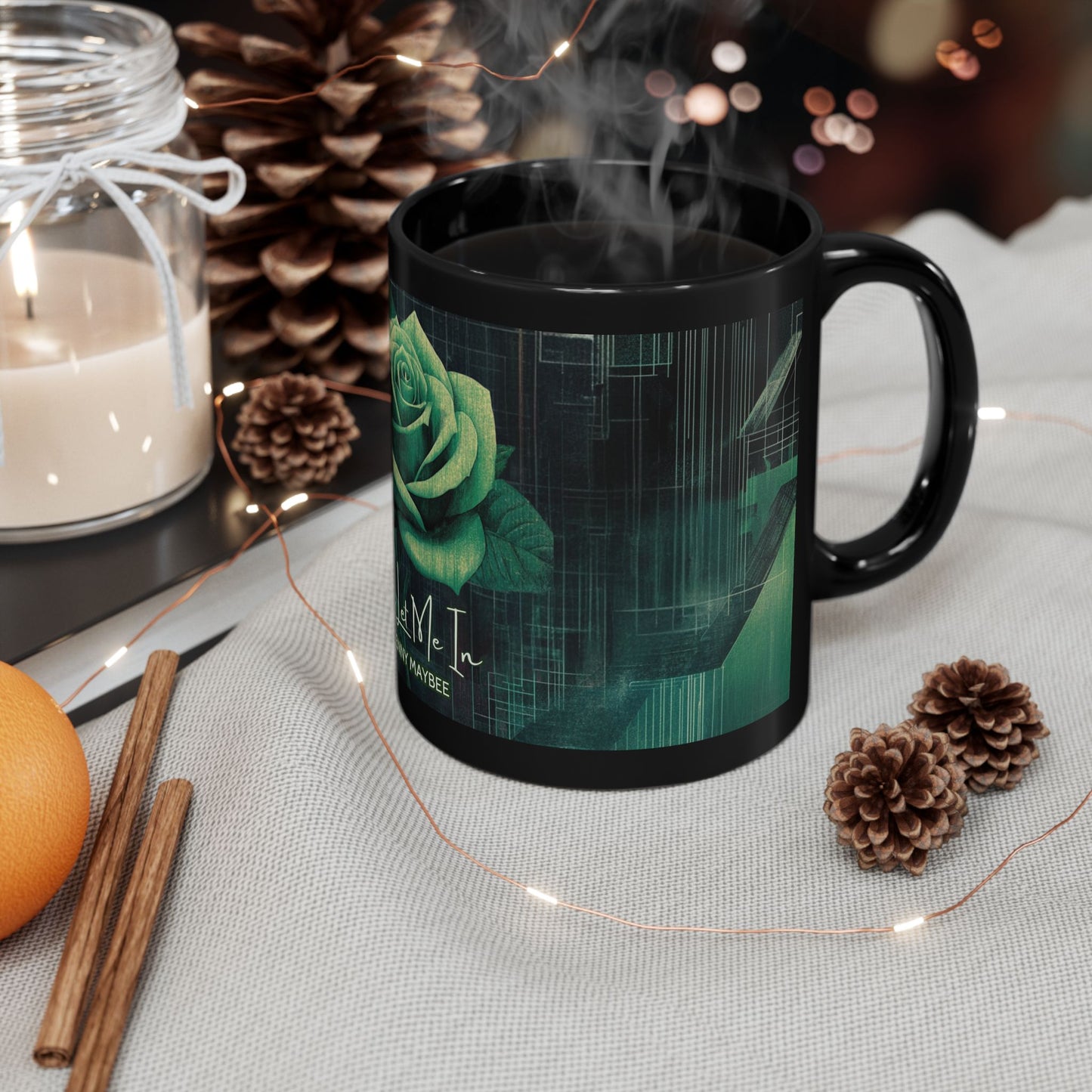 Love Me Let Me In: Rose Limited Edition Design Coffee Mug