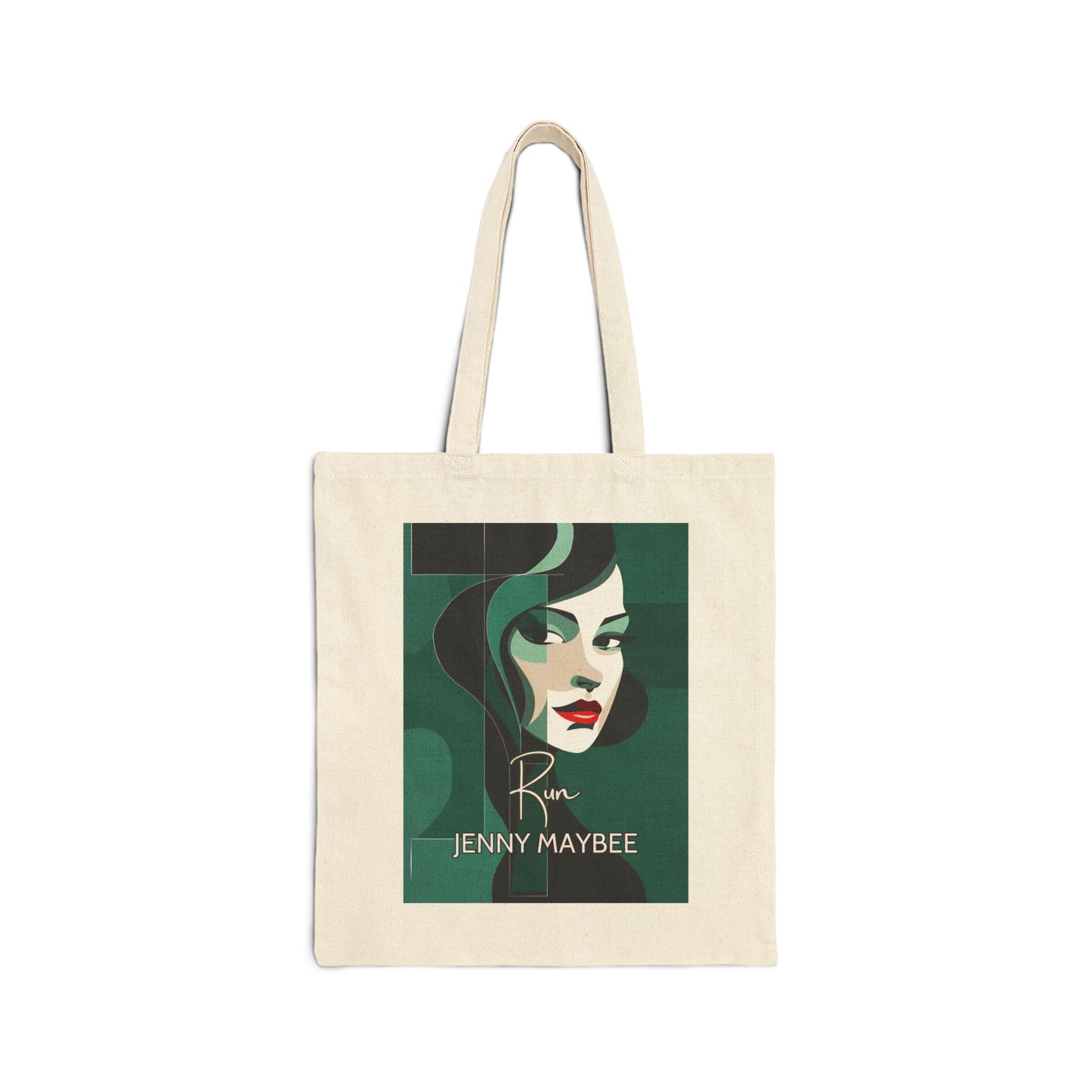 Mystique in Motion - RUN Cotton Tote (Multiple Colors)
