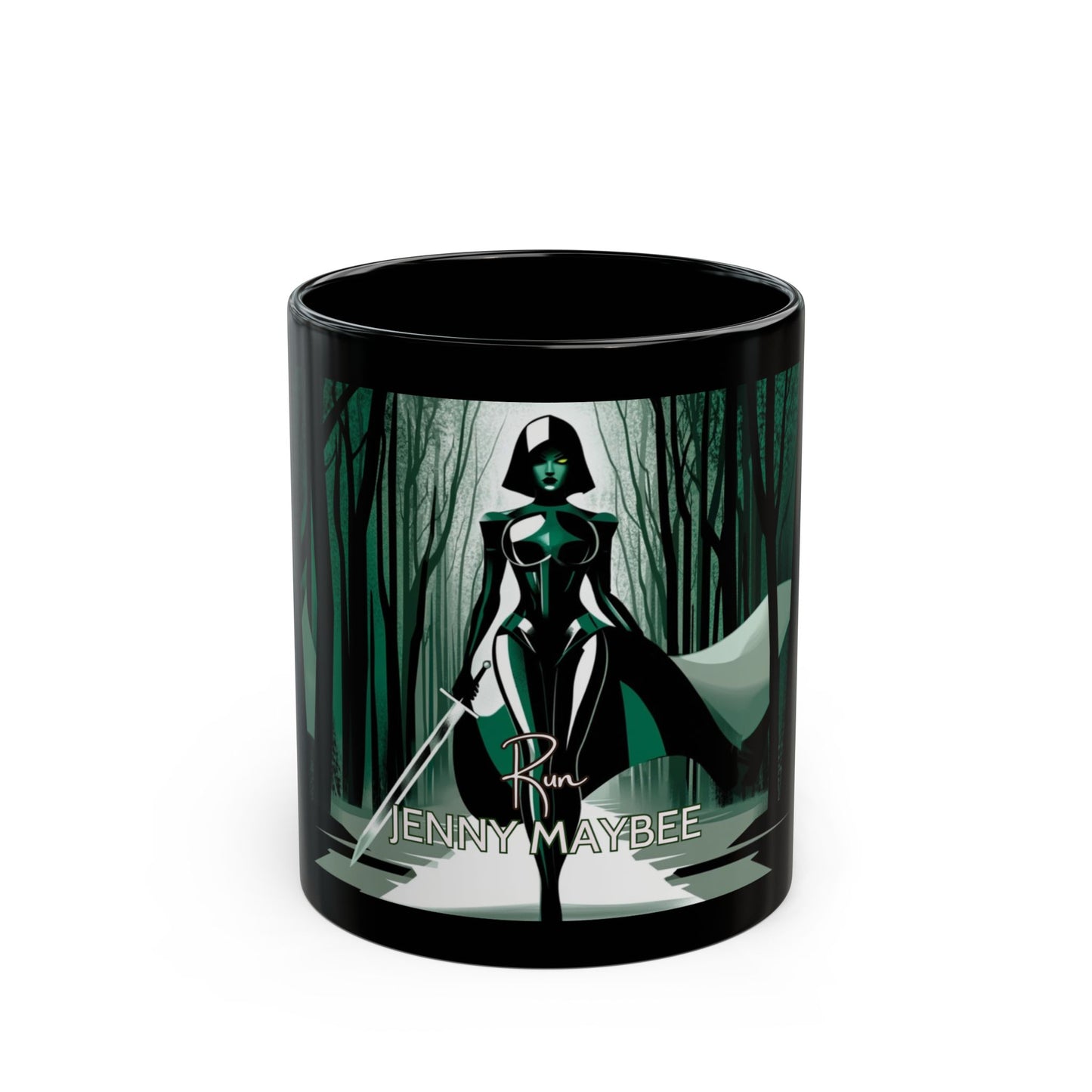 Run: Elegance Meets Power Limited Edition Design Coffee Mug