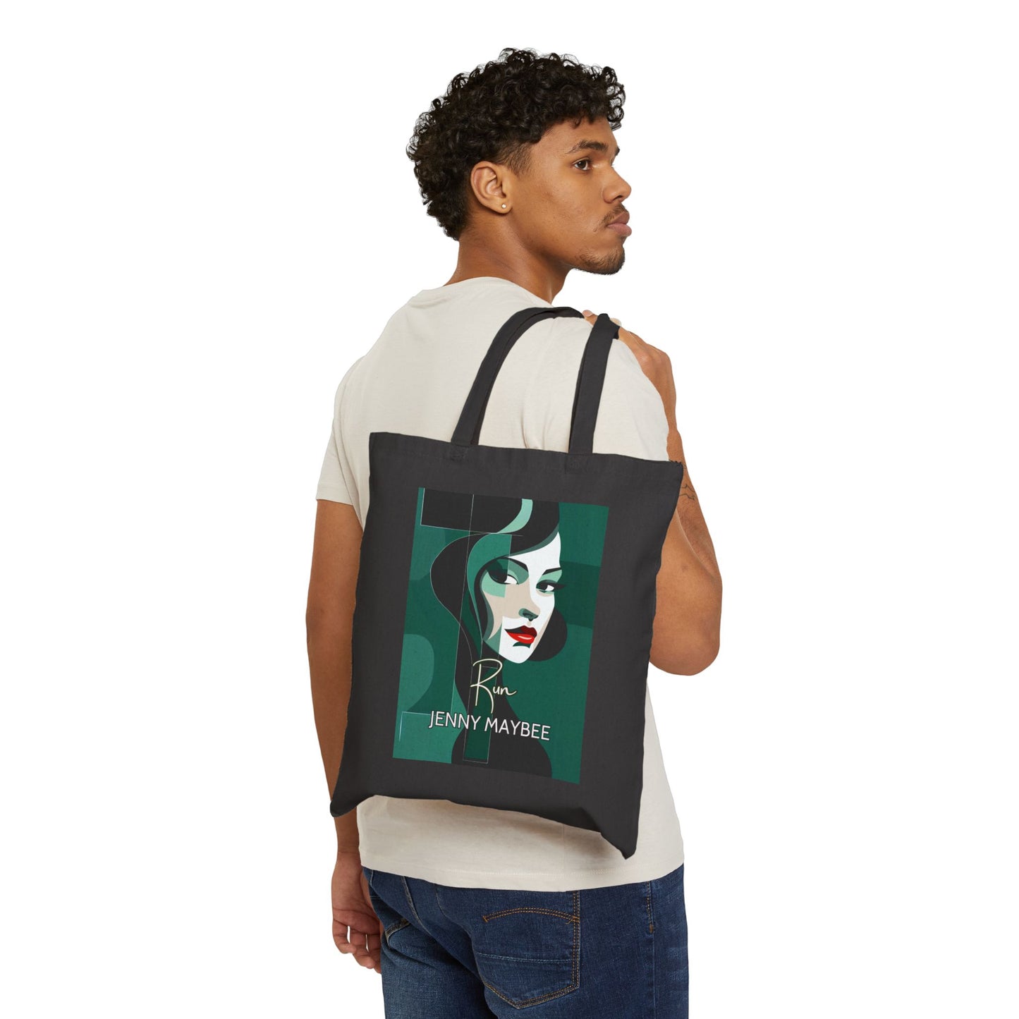 Mystique in Motion - RUN Cotton Tote (Multiple Colors)