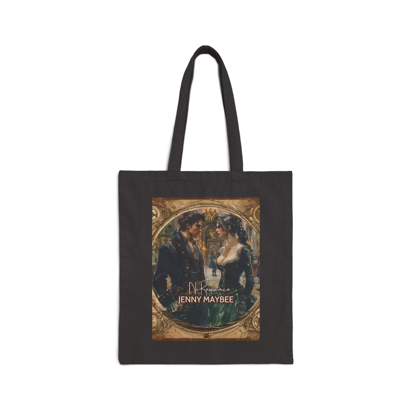 "No Resistance" Wild Queen & Steampunk Pirate Steampunk-Framed Cotton Tote (Multiple Colors)