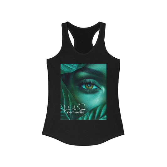 Like the Sun : Radiant Glow Racerback Tank (Black)