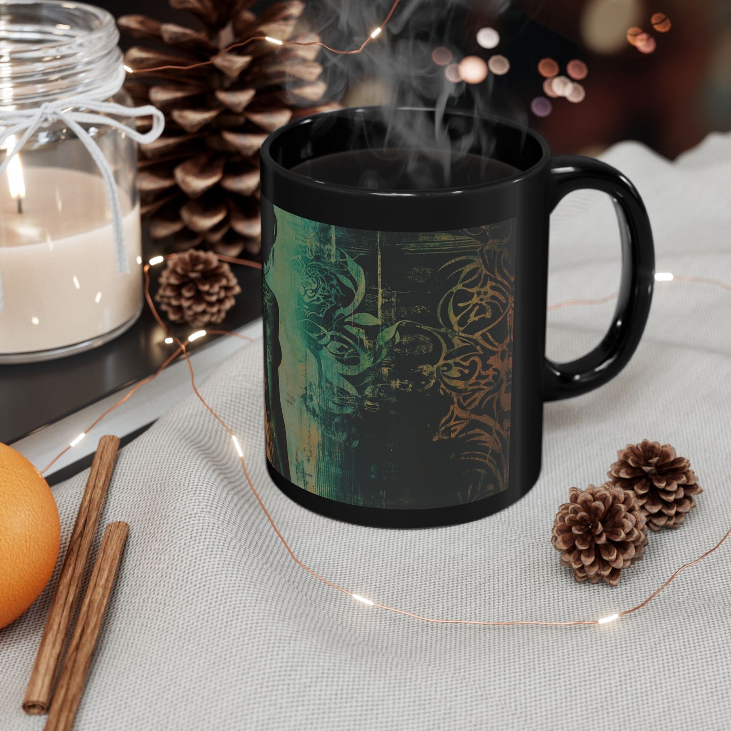 Eat the Ash: Fiery Bloom Limited Edition Design Coffee Mug